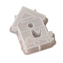 Bird House Silicone Candle Molds Food Safe-House HOME model 002