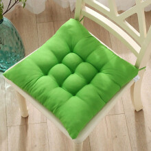 School Solid Color Frosted Chair Cushion Dining Office Student and Winter Seat Non Fading, Home Decor