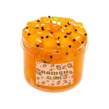 Pyaiiner 10oz Fruchtkristall-Schleim Farbknete DIY-Ziehnudel-Schleim Kreatives handgemachtes sensorisches Kunst-Bastelset für Stressabbau und