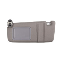 Sun Visor Replacement for Toyota Camry 2007–2011 (Driver/Passenger), OEM 74310-06750-EO, 4320-06780-B0, Grey Left (Wired), Compatible with Roof