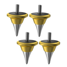 Speaker Isolation Spike Feet Stand Damper Cone for Hifi Audio Turntable Recorder AMP M6 Gold