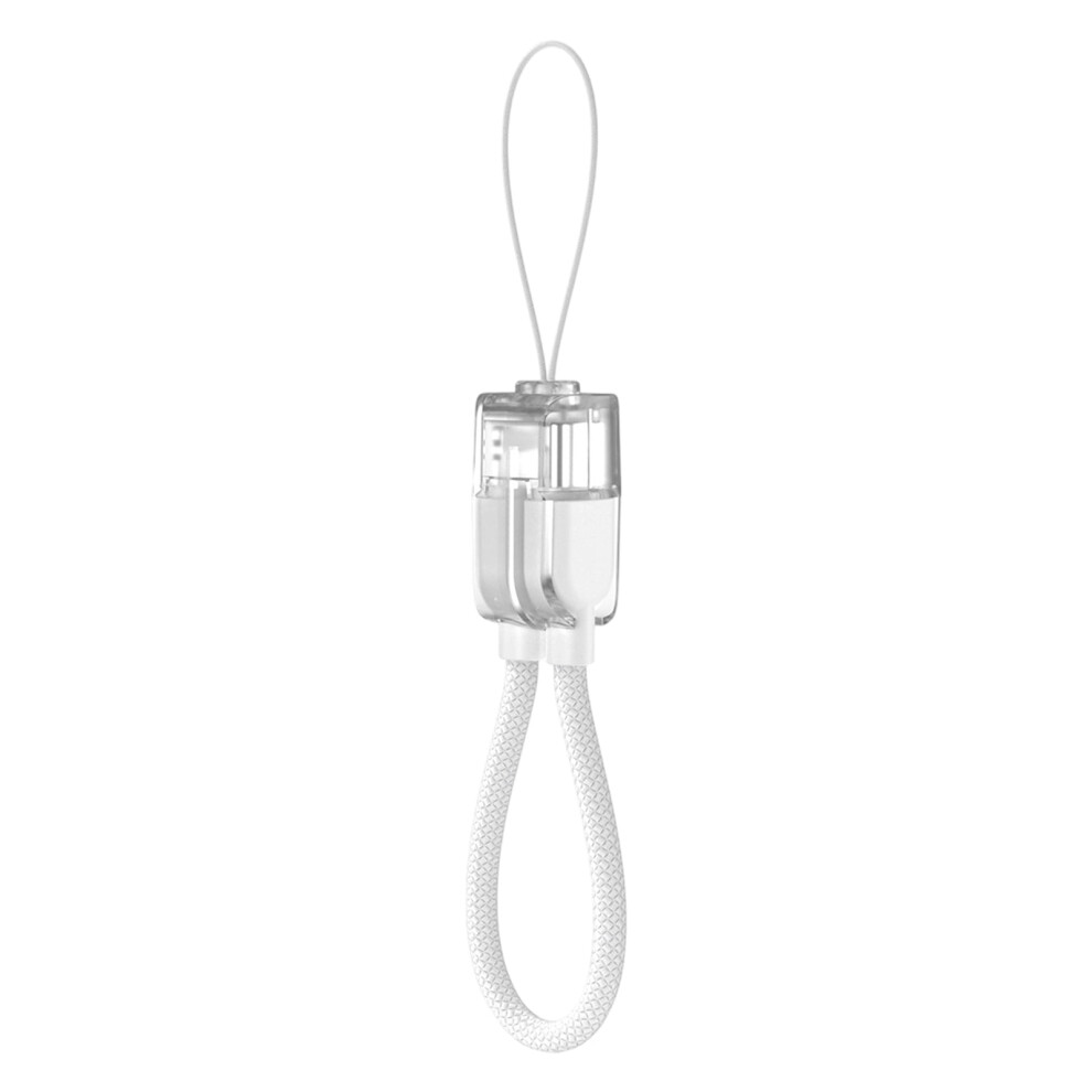 Multi-Function Type-C Cable With Wearable Lanyard & Protective Plugs, Compact Braided Cord For Secure Device Charging 9479868571105