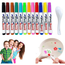 Kit de bolígrafos mágicos para pintar con agua (12 colores) – Flota en el agua, ideal para actividades artísticas infantiles, regalo de Navidad.
