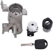 Ignition Switch With Lock Cylinder Key For 2006-2011 VW Golf Jetta Rabbit Audi