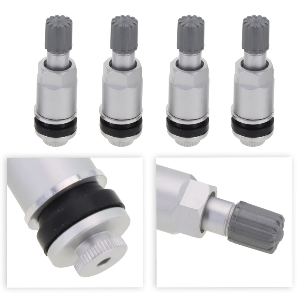 4Pcs Tpms Tire Pressure Monitoring Sensor Valve Stem Repair Kit For Toyota 9028731251189