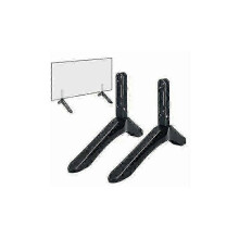 Compatibel met Samsung tv-poten, eenvoudige installatie. Universele tv-standaard met superstabiele antislipkussentjes voor ruimtebesparing. Zwarte tv