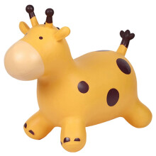 Giocattolo cavalcabile per bambini: Giraffa gonfiabile, cavallo a molla, animale rimbalzante, giocattolo per interni ed esterni, regalo per bambini e