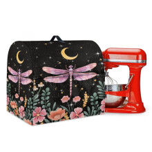 Støvtæt mixerdæksel kompatibel med 4,5-5 liters standmixere – Dragonfly, Moon, Flower & Starry Night Print