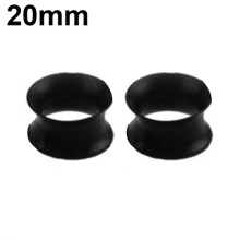 Silikonové ušní měřicí špunty 20 mm, 1 pár