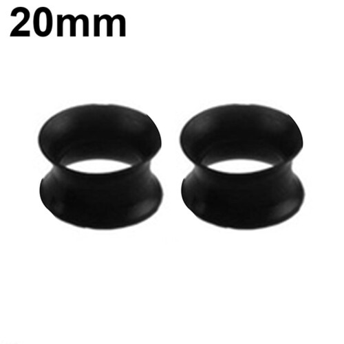 Silicone Ear Gauges Plugs 20 mm 1 Pair