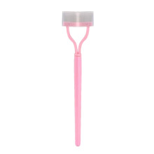 Wimperkam met gebogen, ergonomische stalen tanden (1 stuk)