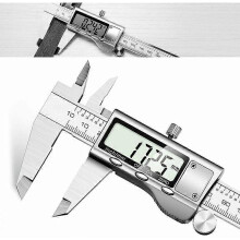 GROFOO Digital Vernier Caliper 150mm - Accurate Measurements and Easy Reading on LCD Screen - Stainless Steel, Professional Vernier Micrometer