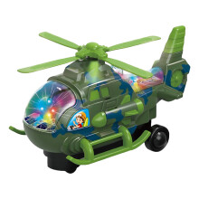 Kids' Toy Airplane with Lights Music and Spinning Propeller