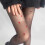 Collant da donna ultra sottili con ricamo a cuore (1 paio) 1