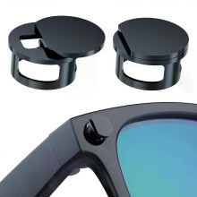 LED-Lichtabdeckung für Ray-Ban Meta/Oakley Meta HSTN Smart Glasses, verstellbarer Lichtblocker, kompatibel mit Wayfarer Skyler