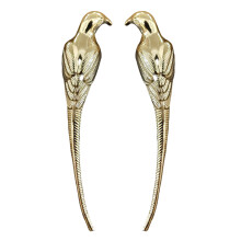 Modern Golden Bird Themed Drawer Pull Knob For-a pair
