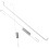 1Set Engine Throttle Return Spring Kit with Link Rod for Generator 1