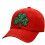 St. Patrick's Day Baseball Cap Clover Design Adjustable 1