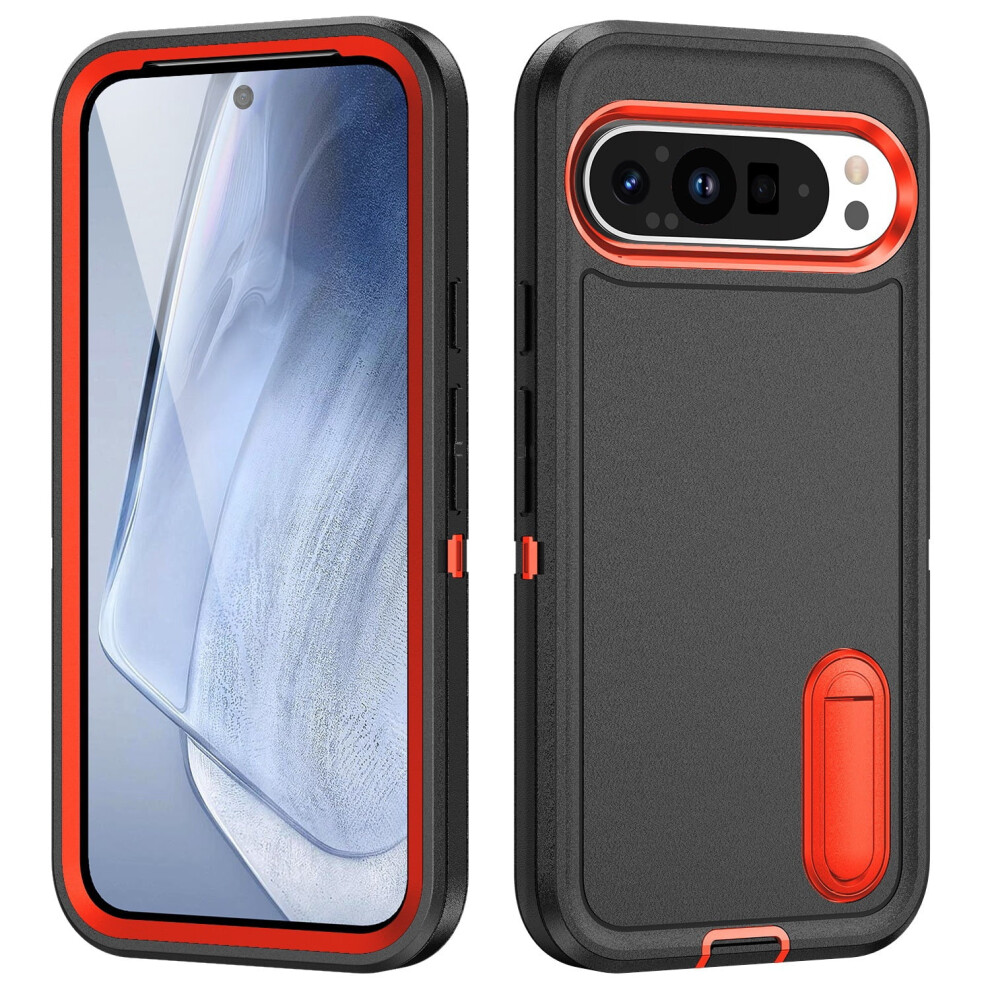 Compatible For Google Pixel 9 Case Compatible For Google Pixel 9 Pro Case Military Grade Drop Protection Case With Stand 9028731733609