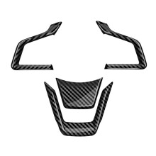 Adesivo de Capa de Acabamento de Volante de Carro para Forester 2025 Acessórios para Interior de Carro em Fibra de Carbono