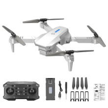 DAMAI 2025 Foldable Drone with 4K Camera, FPV Live Video, Altitude Hold, Headless Mode — Compatible with Adults & Kids, Gray
