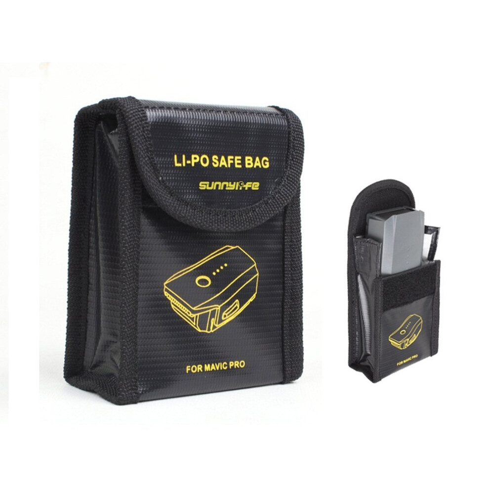 Lipo Battery Safe Bag Fireresistant Case For Dji Mavic Pro Drone Batteries Charging And Storage 9771547560685