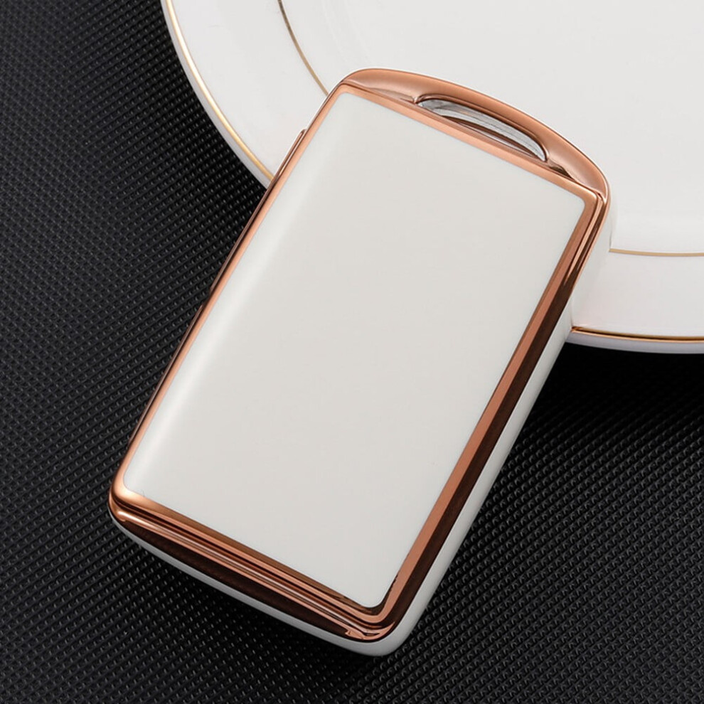 Protective Tpu Car Remote Key Case Cover Fob Shell For Mazda 3 Cx30 Cx3 For Mazda Cx 3 2021 2022 All New Black 9028731955186