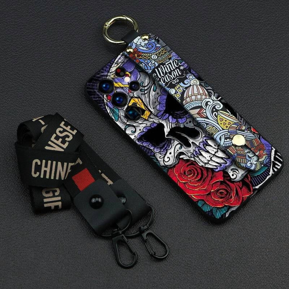 Phone Case For Samsung Galaxy S25 Ultra Â Shockproof, Waterproof, Anti-Dust, With Wrist Strap, Kickstand & Ring Holder 9365509137635