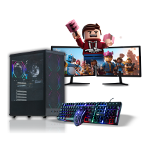 FAST Gaming PC Bundle Dual Monitor|Core i7|GTX 750 4GB|16GB RAM|128GB +1TB