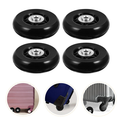 4 Pcs Luggage Replacement Wheels Travel Universal Carrier