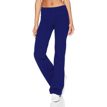 jóganadrág női laza nadrág lezser színes nadrág jóga sport tömör csípő vékony szár széles női jóganadrág yogalicious leggings kék +