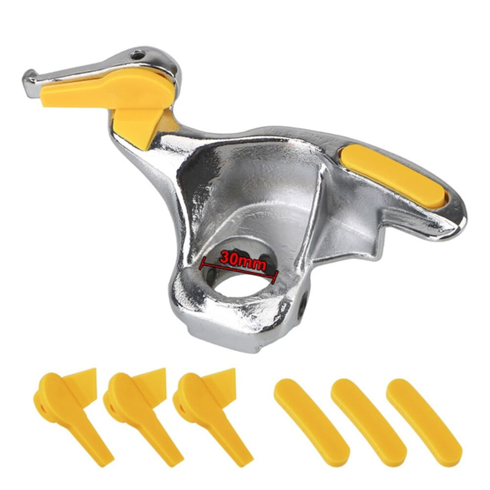 6-Set Tire Changer Machine Plastic Mount Demount Duck Head Insert Rim Protector- 9028731736884