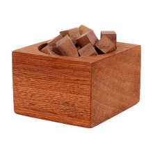 Premium Wood Aromatherapy Diffuser - Handcrafted Walnut & Beech Solid Wood - Compact 2.12 Inch Design - Purifies Ambience for Relaxation