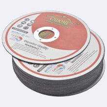 25-pak 7"x1/16"x7/8" ultratynde skæreskiver til vinkelsliber – kompatible med metal og rustfrit stål