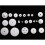 Different Styles White Plastic Gear Set 232 Pcs for RC Toys 4