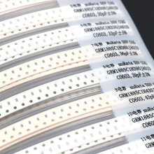 0603 SMD Capacitor Sample Book 90ValuesX50Pcs=4500Pcs 0.5PF-2.2UF Assortment Kit Pack