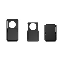 3ks plastový kryt webkamery, posuvník závěrky kamery, ochranná samolepka na ochranu soukromí pro notebook, tablet, telefon, závěrku (černá)