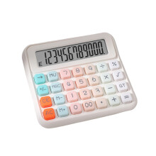 Desktop Calculator with Large Display - Dual Tilt Stand for Viewing - Financial Functions for Business Office - 10 Key Accounting Machine