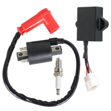 Ignition Coil Ignitor CDI Box and Spark Plug for
