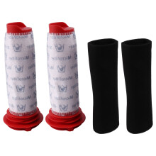 Washable Main Stick Filter + Foam Insert for Athlet Cordless Vacuum Cleaner (2 of Each)