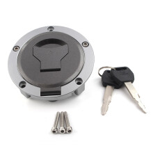 BFYWAL CNC Motorcycle Fuel Cap Cover with Keys for Honda