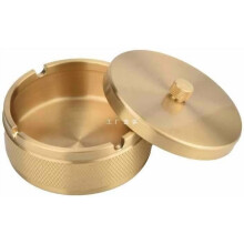 Ashtray Ashtray Pure Copper One Black Retro Men's Trend Ashtrays For Smokers Indoor