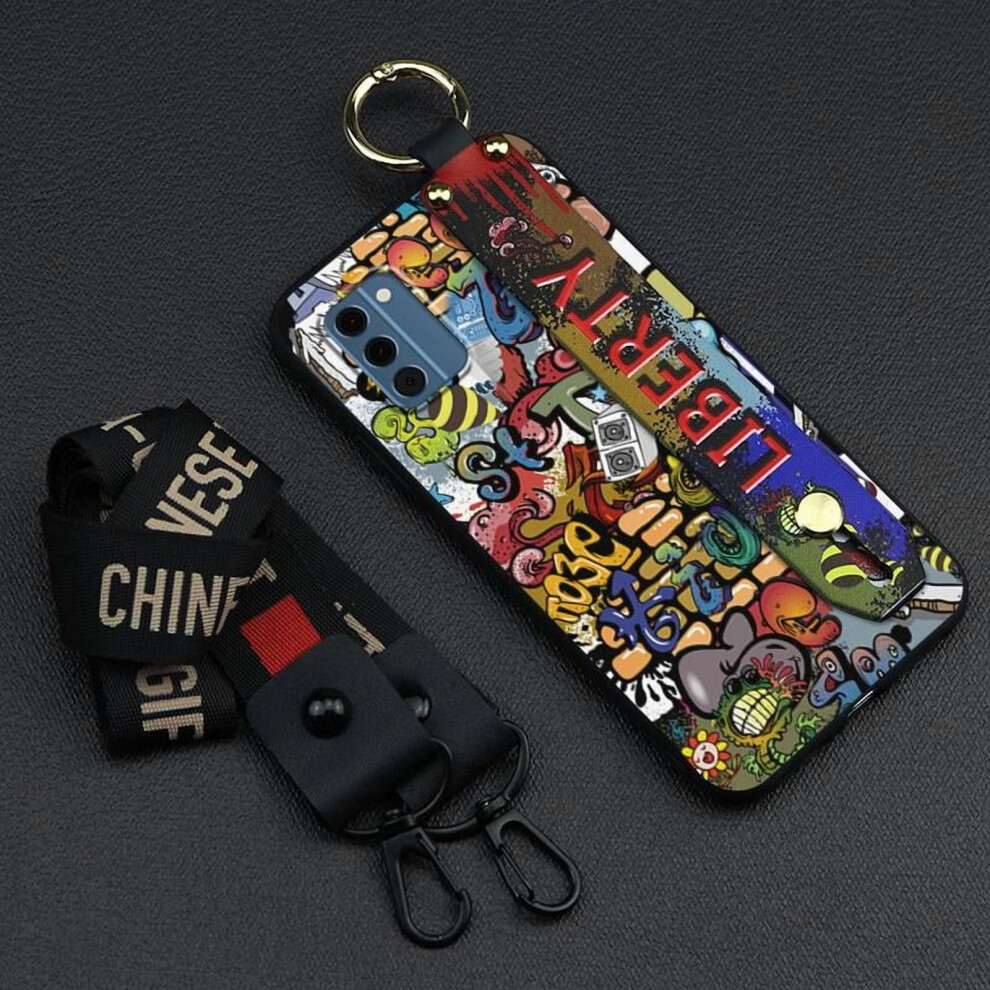 Nokia C300 4G Phone Case Â Shockproof Silicone With Kickstand, Protective Ring, Wristband & Waterproof Design 9365509104194