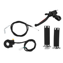 Waterproof Aluminum Throttle Clutch Handle Kit for 49cc-80cc Motorized Bicycle