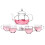 NICEXMAS Heat Resistant Teaware Set 6 Pieces 1