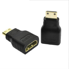 Mini HDMI naar HDMI-adapter, HD mini-conversie voor tablet, DV-camera naar tv, 5 stuks