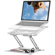 Supporto ergonomico staccabile in alluminio per laptop Suturun, supporto portatile compatibile con laptop da 10 a 15,6".