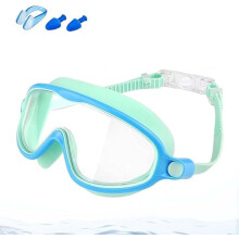 Children's Large Frame Waterproof and Anti-fog Swimming Goggles, 2025 New Summer Kids Swim Goggles for Kids Boys Girls