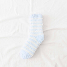 Ankle Socks,Crew Socks Women's Winter Super Soft Warm Cozy Fuzzy Fleece-Lined Floor Middle Tude Socks Dress Socks,, Blue