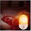 (British Standard Warm) LED Night Light Sleep Light Smart Home Light Plug-In Bedside Wall Lamp 1